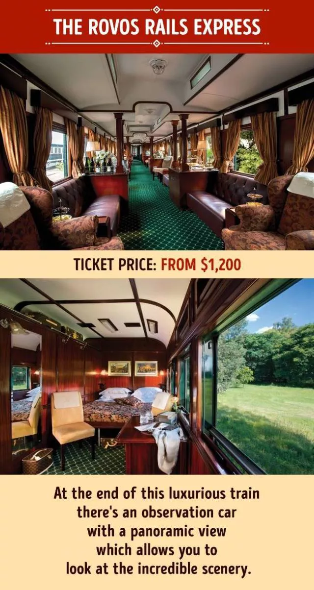 The most luxurious trains - #5 