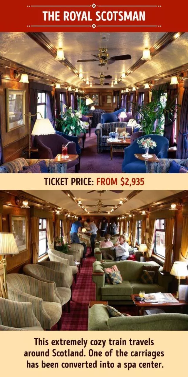 The most luxurious trains - #6 