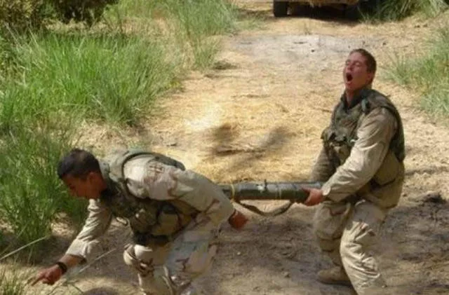 The military also have the right to do funny things