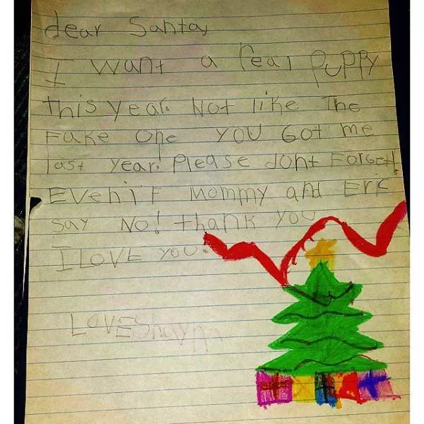 Funniest letters to santa - #15 