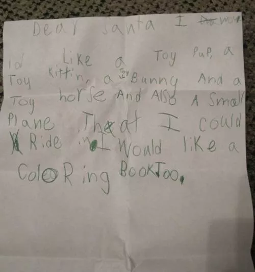 Funniest letters to santa - #17 