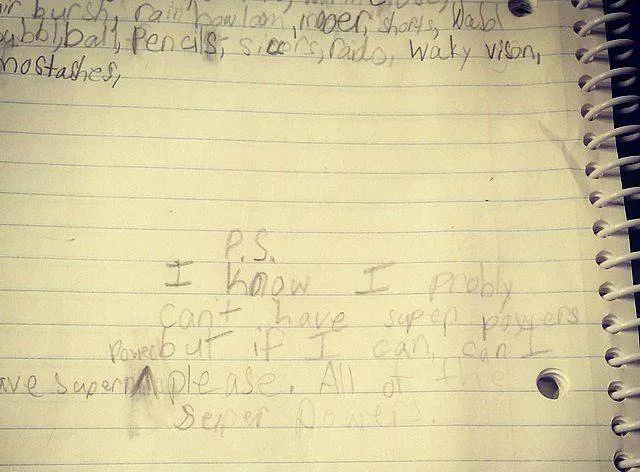 Funniest letters to santa