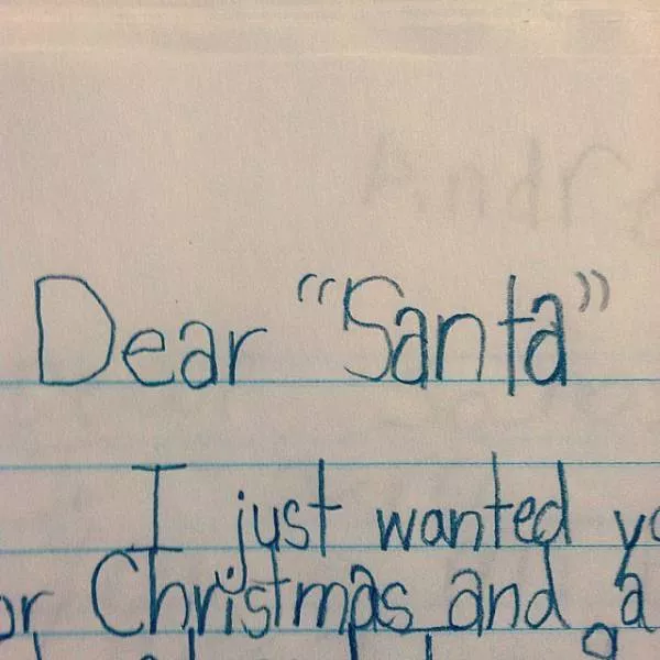 Funniest letters to santa - #4 
