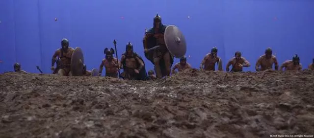 Filming scenes from the movie 300 - #11 