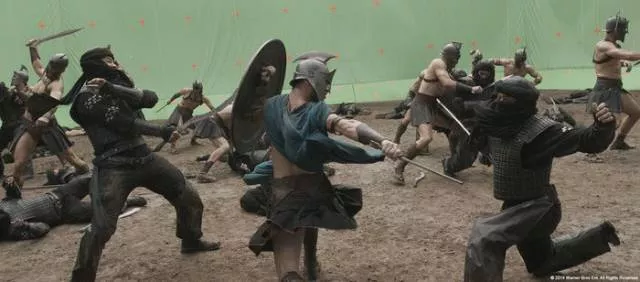 Filming scenes from the movie 300 - #13 