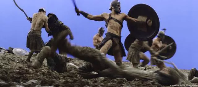Filming scenes from the movie 300 - #15 