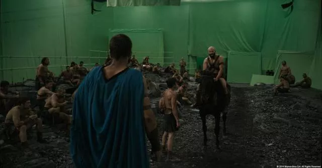 Filming scenes from the movie 300 - #7 