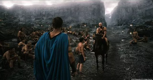 Filming scenes from the movie 300 - #8 