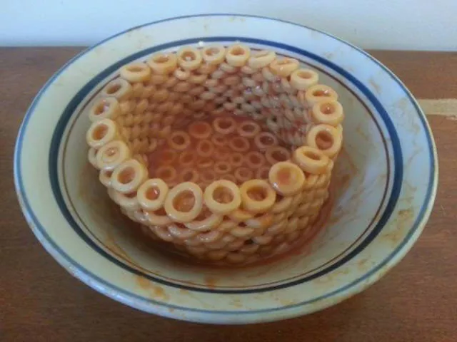 Playing with your food is quite fun
