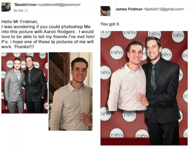 Please dont tell to james fridman to photoshop your pictures - #11 