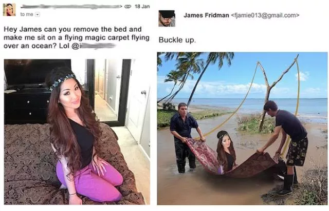 Please dont tell to james fridman to photoshop your pictures - #12 