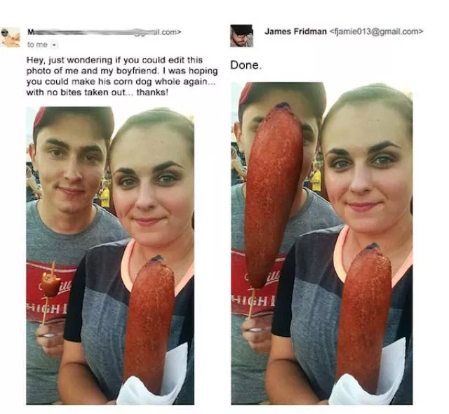 Please dont tell to james fridman to photoshop your pictures - #21 
