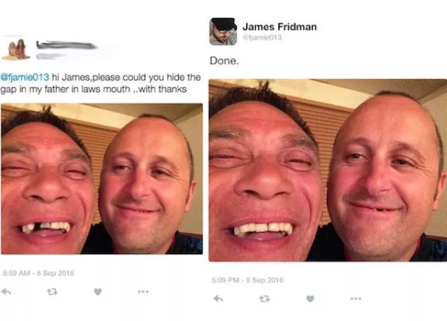 Please dont tell to james fridman to photoshop your pictures - #23 