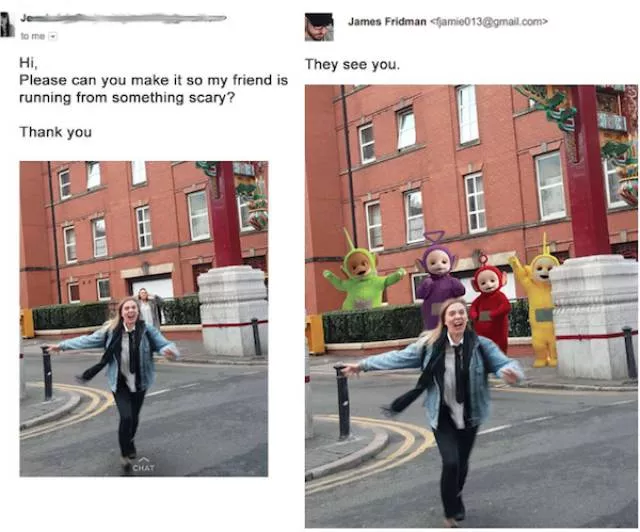 Please dont tell to james fridman to photoshop your pictures - #24 
