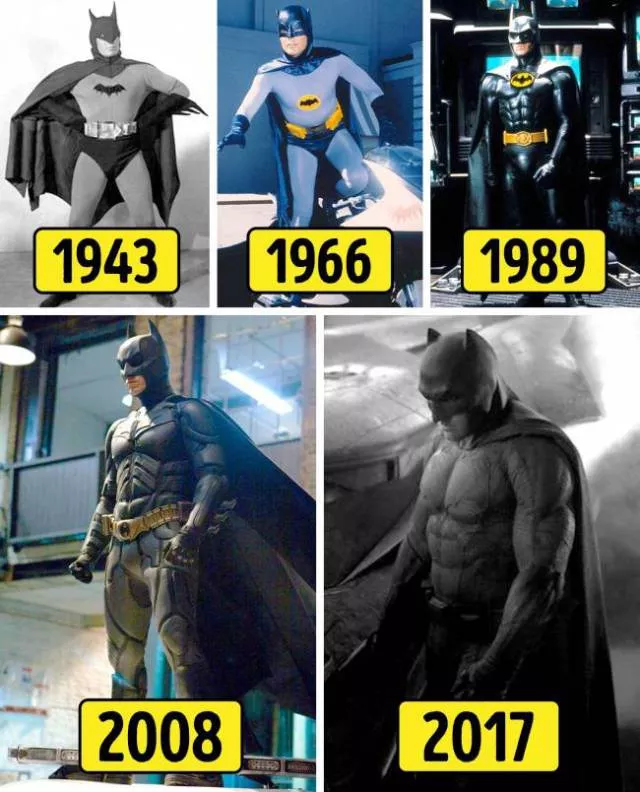 The evolution of our super heroes in pictures - #10 
