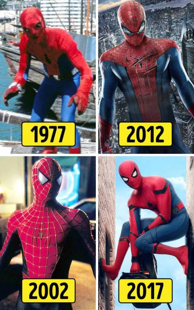 The evolution of our super heroes in pictures - #9 