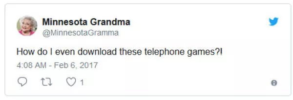 Grandparents vs modern technology