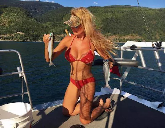 Hot fishing lady - #27 