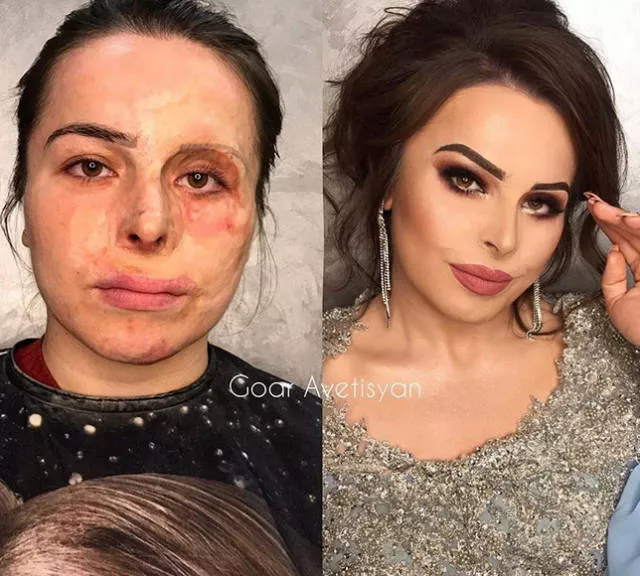 The magic of makeup before after - #12 