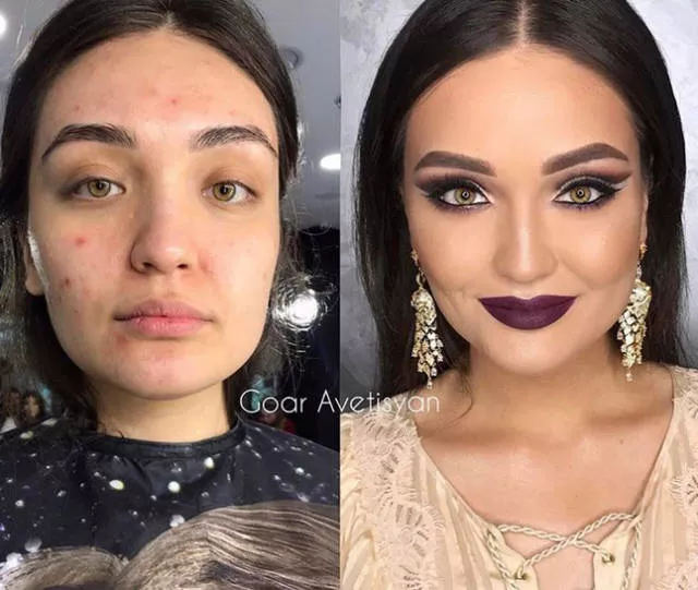 The magic of makeup before after - #16 