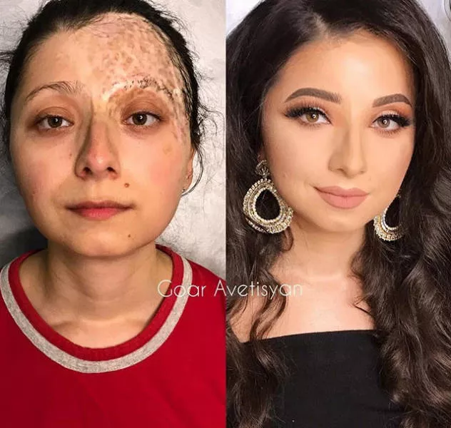 The magic of makeup before after - #18 
