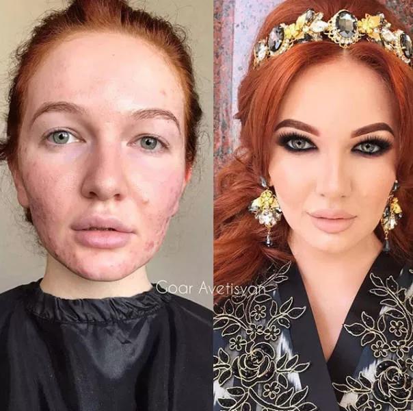 The magic of makeup before after - #2 