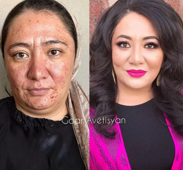 The magic of makeup before after - #3 