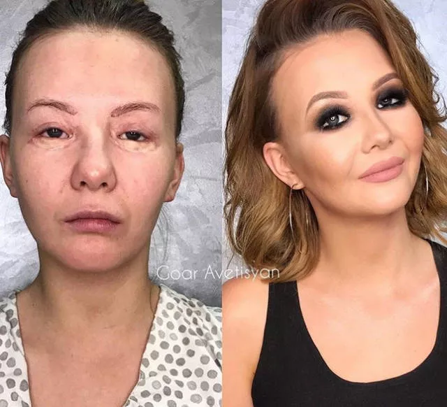 The magic of makeup before after - #4 