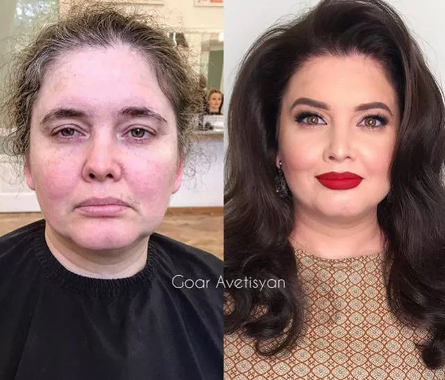 The magic of makeup before after - #5 