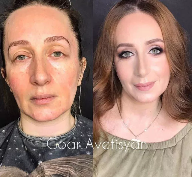 The magic of makeup before after - #8 