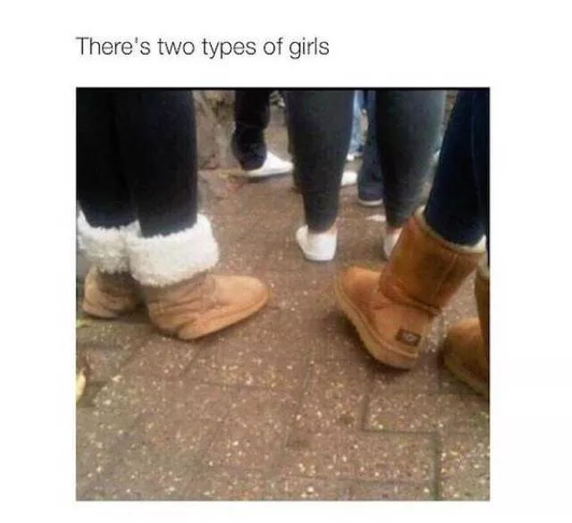 Here are the two kinds of girls - #15 