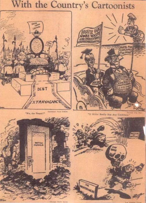 Des dessins rares de lpoque de la seconde guerre mondiale - #18 
