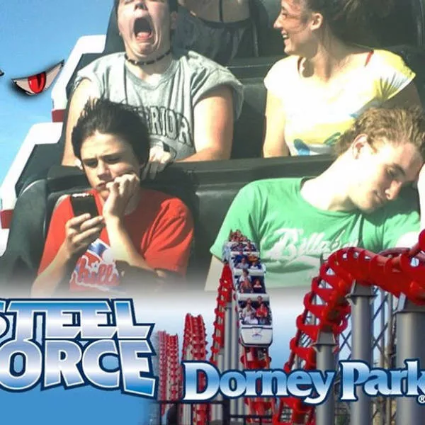 Funniest photos taken in rollercoaster photos - #29 