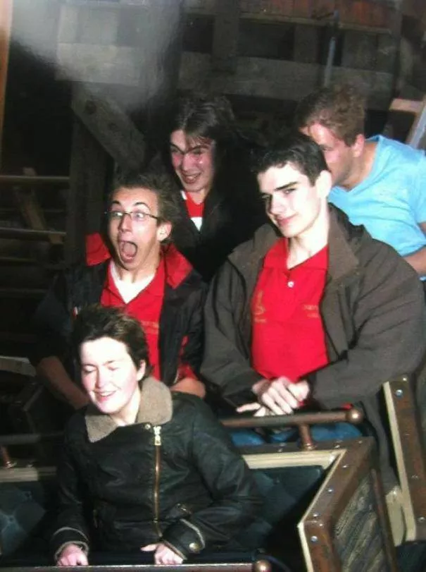 Funniest photos taken in rollercoaster photos - #6 