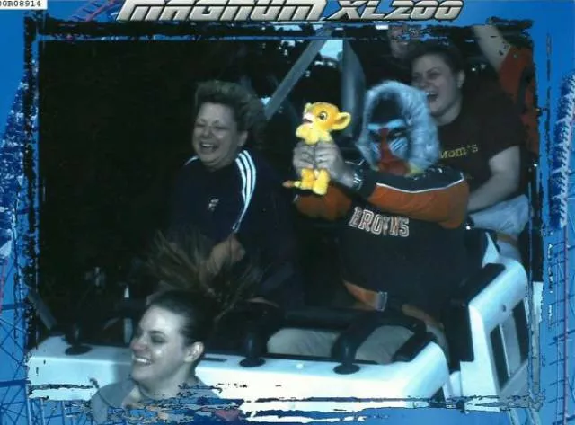 Funniest photos taken in rollercoaster photos - #8 