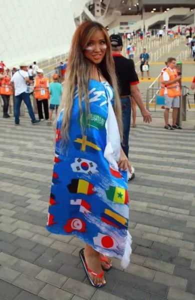 Russia 2018 the most beautiful and sexy fans - #19 