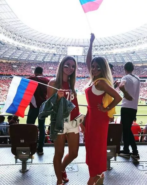 Russie 2018 les fans les plus belle et sexy