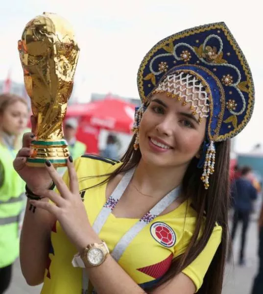 Russie 2018 les fans les plus belle et sexy