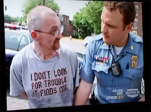 The right t shirt at the right time