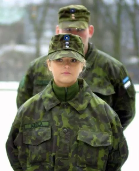 Killer look of the military girls - #11 