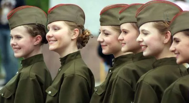 Killer look of the military girls - #12 