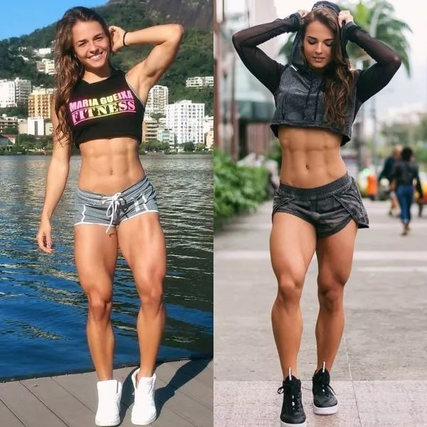 Top of sexy muscular girls