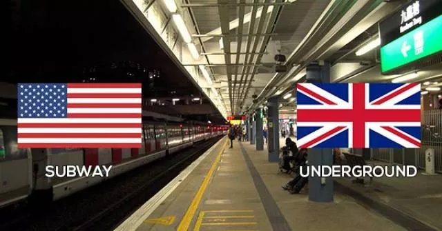 Some differences between british and american english - #8 