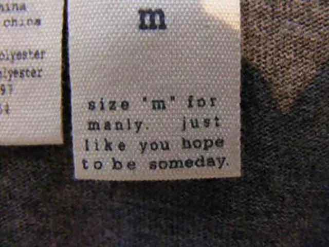 Funny tags on the clothes - #12 