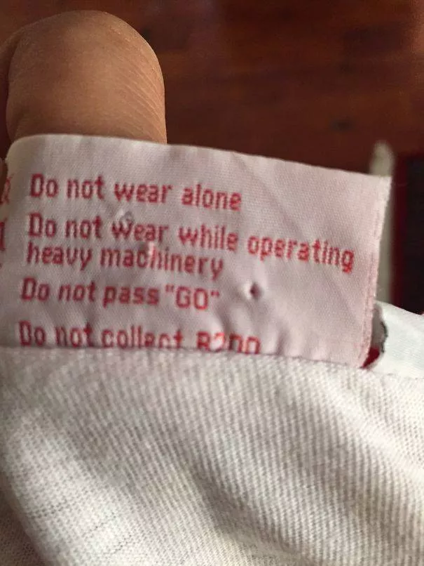 Funny tags on the clothes - #25 