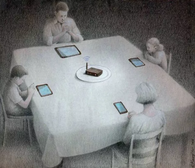 Illustrations that denounce the problems of our time