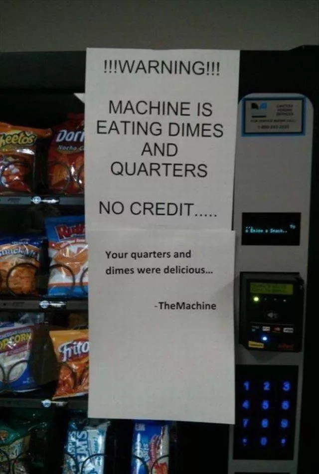 Le quotidien des distributeurs automatiques