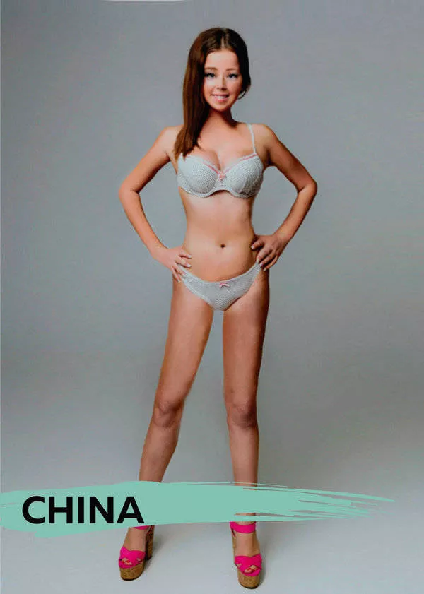 Ideal female body in different countries - #10 
