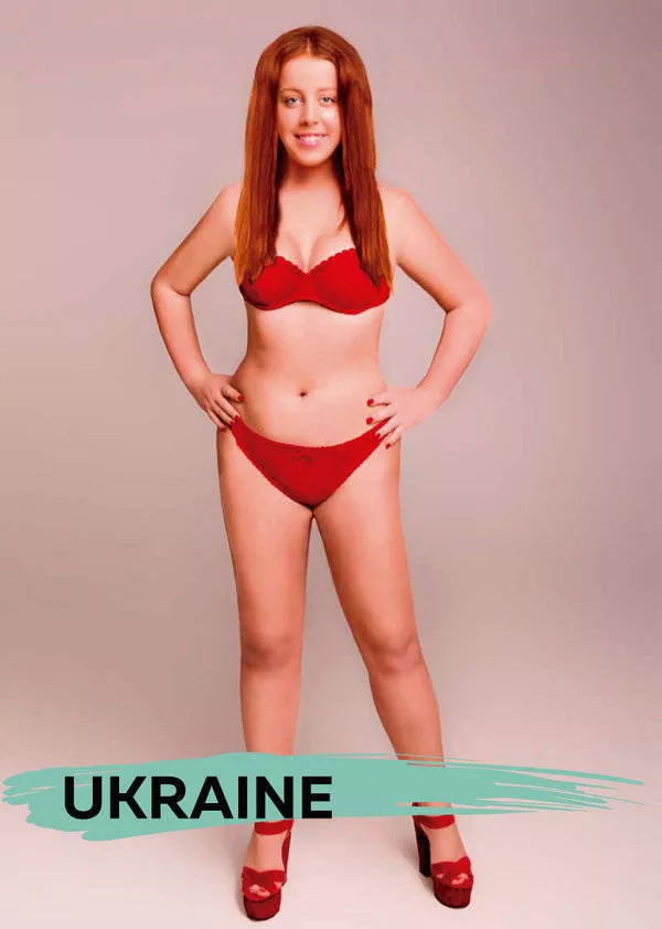 Ideal female body in different countries - #14 