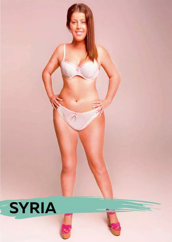 Ideal female body in different countries - #16 